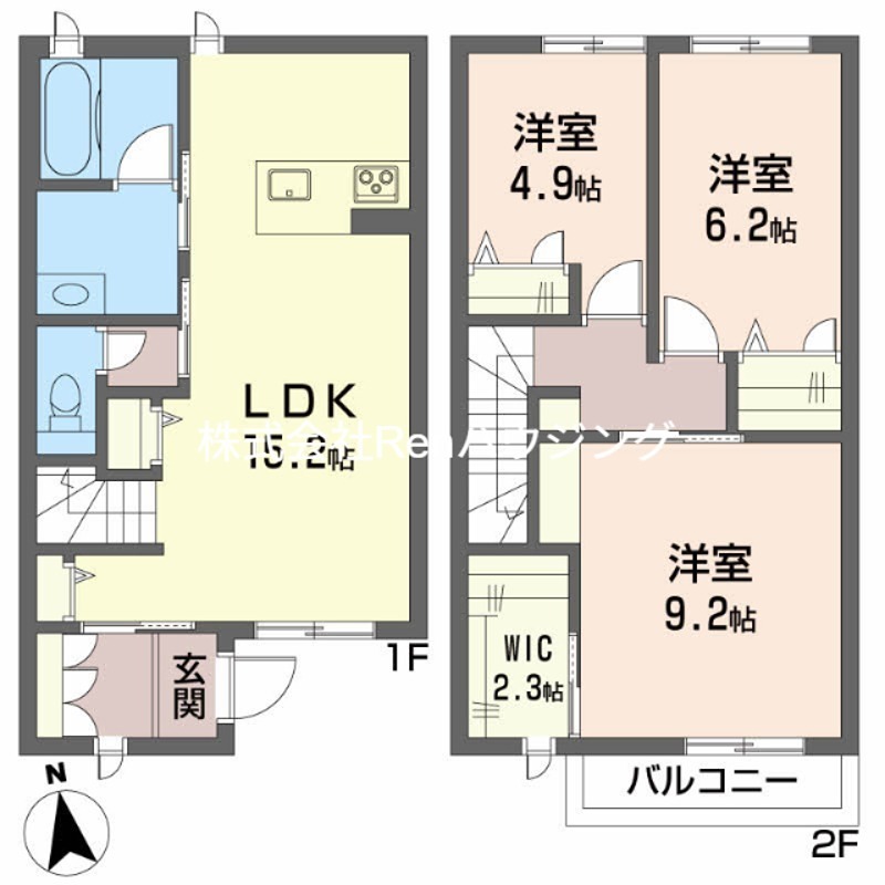 シャーメゾン　グローカル 間取り