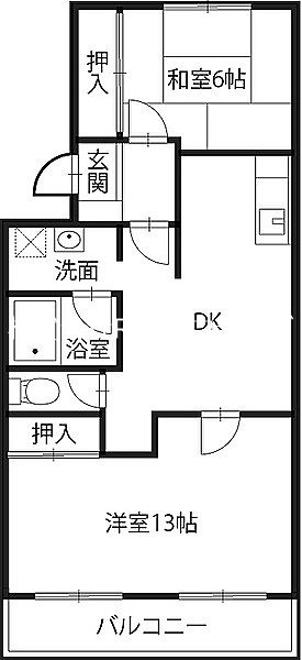 サラグレース川内 間取り