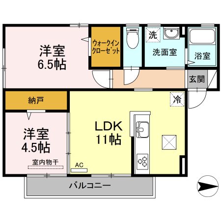トアエーユ 間取り