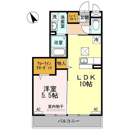 浜の前マンション　13号棟 間取り