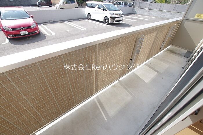 浜の前マンション　13号棟 ベランダ