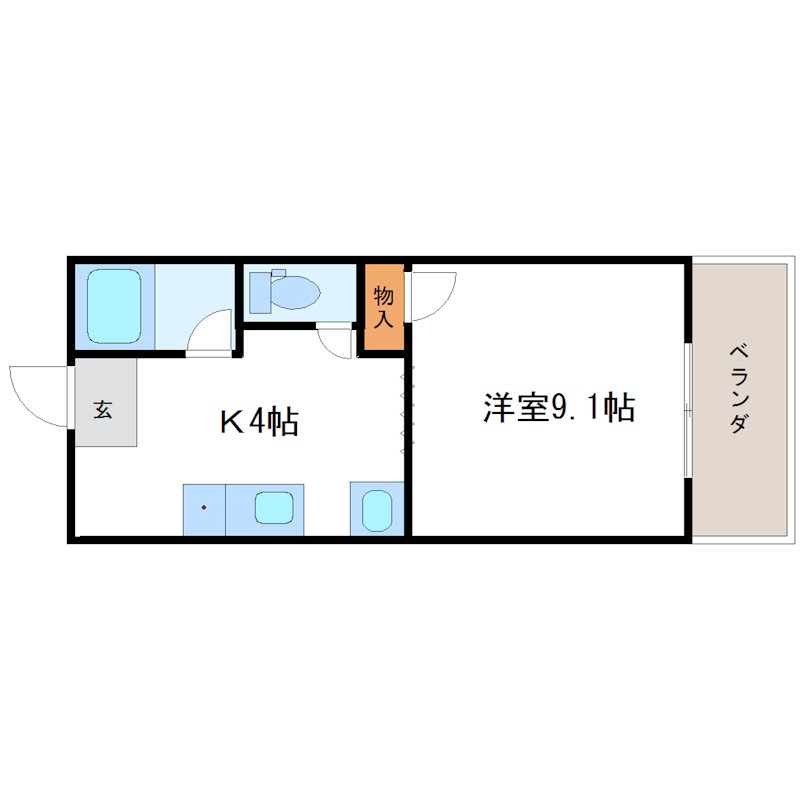 サンヴィレッジ山城 間取り