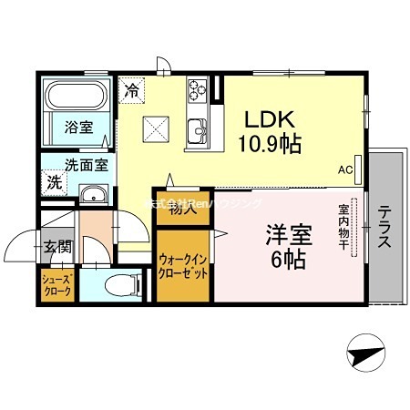 ジャスミンＨＹＭ Ⅰ 間取り