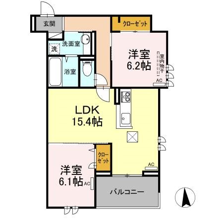 エグレットテラス 間取り
