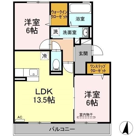 カルチェ　Asuka 間取り