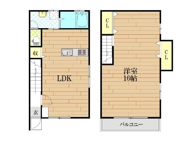 エクセルシオール  間取り
