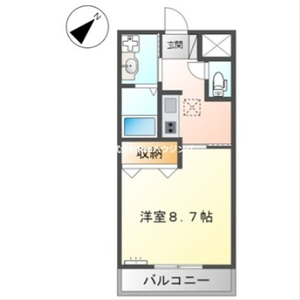 ネストかちどき橋 間取り