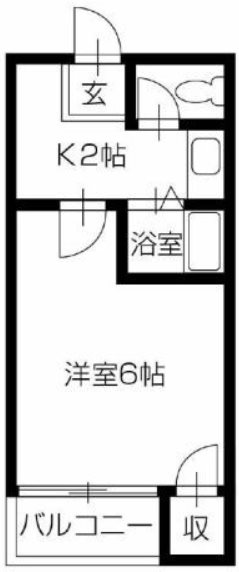 キングスコート　 間取り