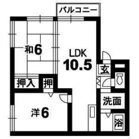 クリエイトコーポ  間取り
