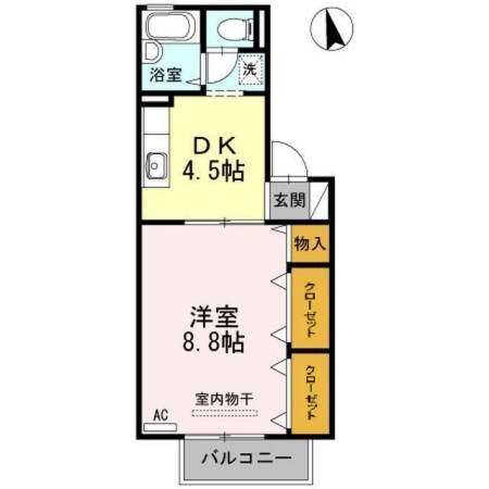 ドミール古川 間取り