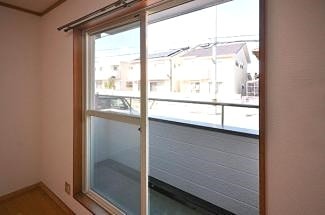 ハイツしらゆり  ベランダ