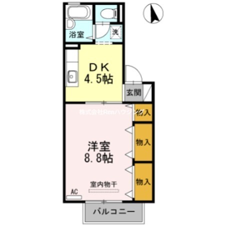 ドミール古川　C棟 間取り