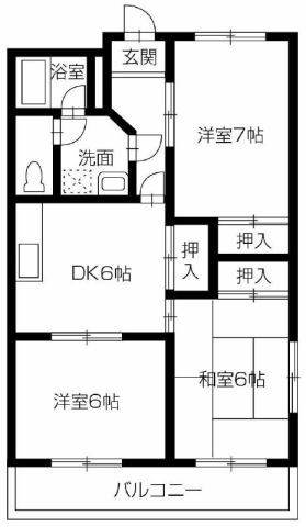 コーポ藤田 間取り