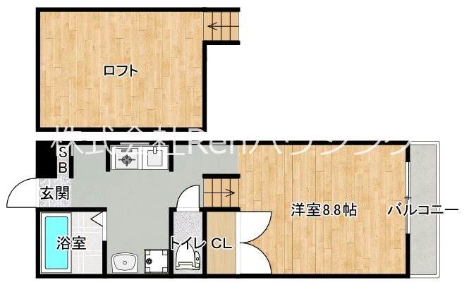 ピース・スクエア住吉  間取り