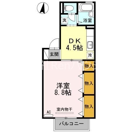 プレステージュ21　Ⅲ 間取り