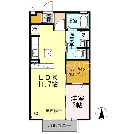 ヴィラセゾン6  間取り