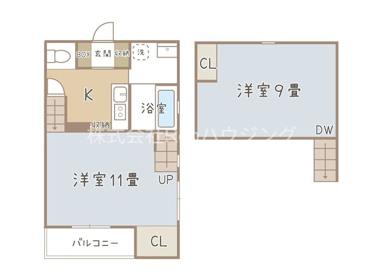 ココカラハウス南佐古  間取り