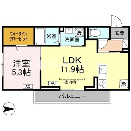 アーバンライフヒロ沖浜 間取り