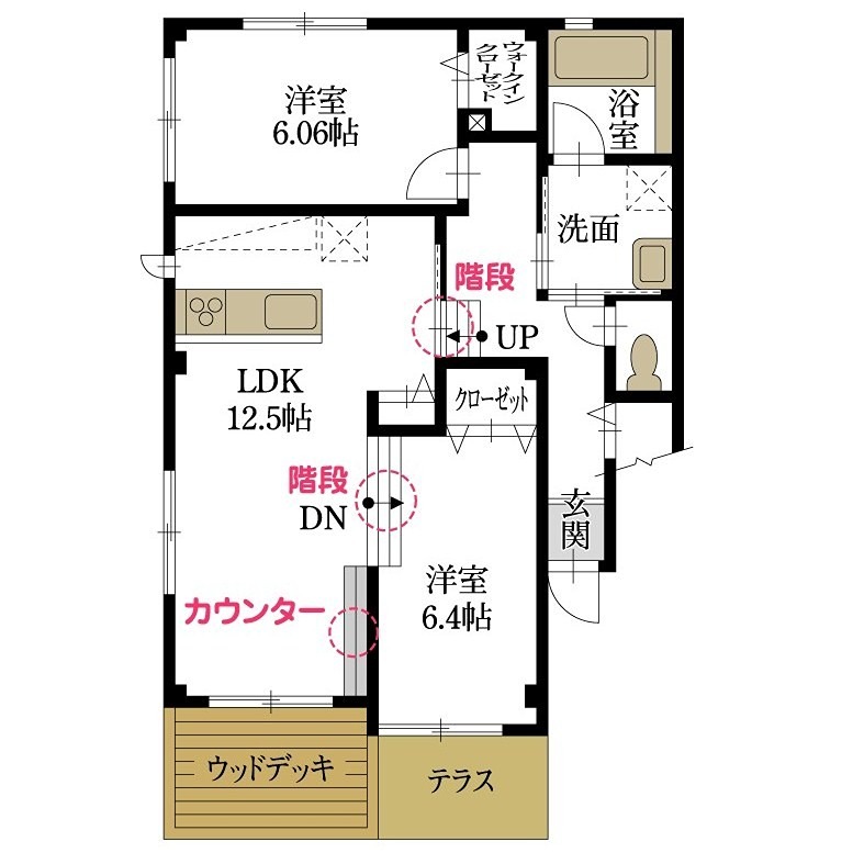 ピース・ソレイユ 間取り