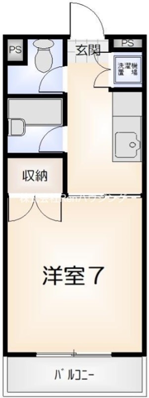 第2百田ハイツ 間取り