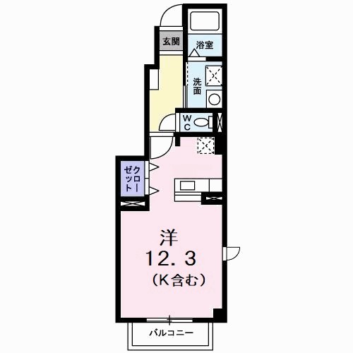 キャプリコートＣ 間取り
