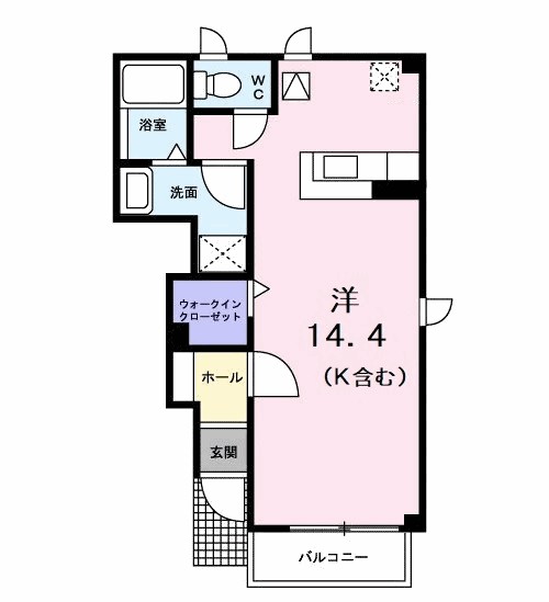キャプリコートＢ 間取り