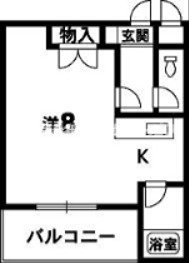 古山ハイツパートⅡ 間取り