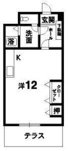 グランセ田宮 間取り