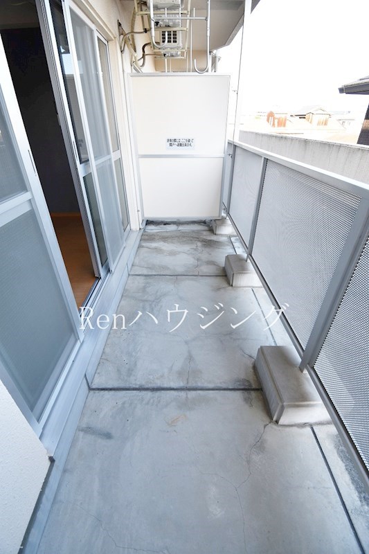 グランセ田宮 ベランダ