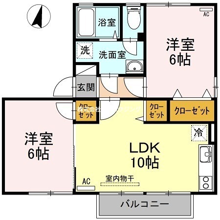 サニークレスト 間取り