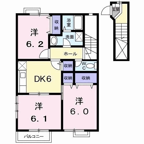 ロイヤル雑賀 間取り