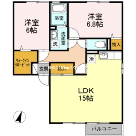 アムール21　B棟 間取り