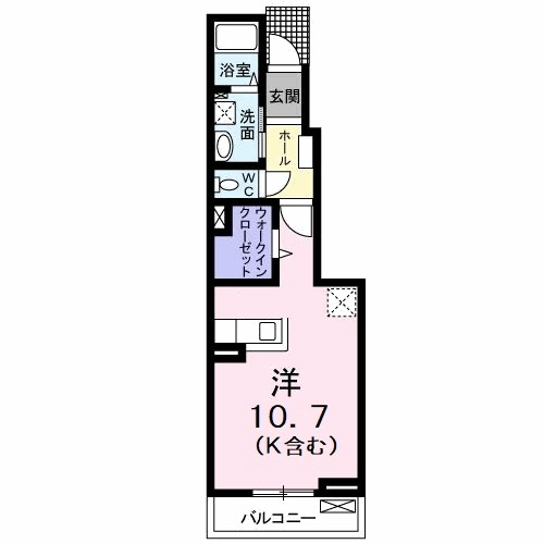 コーポ・ソレイユ 間取り