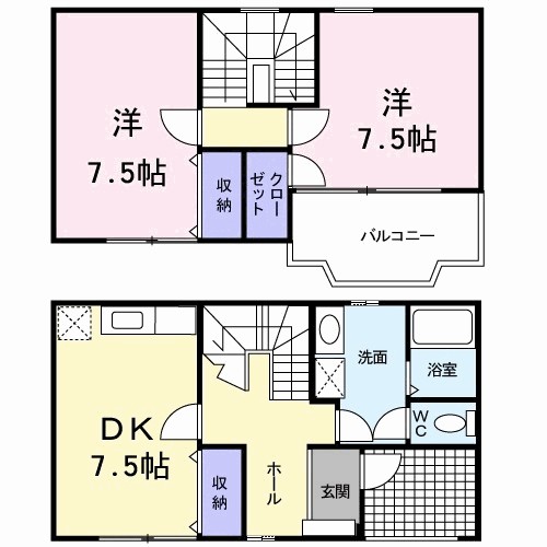 フィールドビーチ１ 間取り
