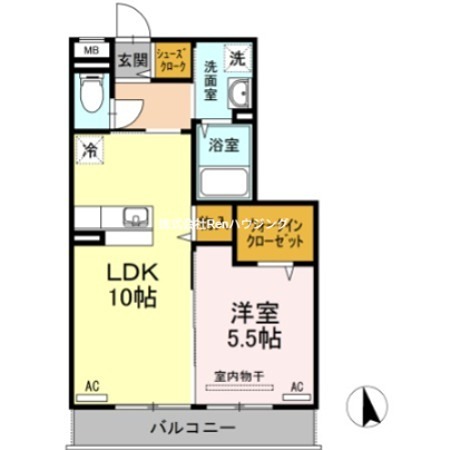ルミエール　E棟 間取り
