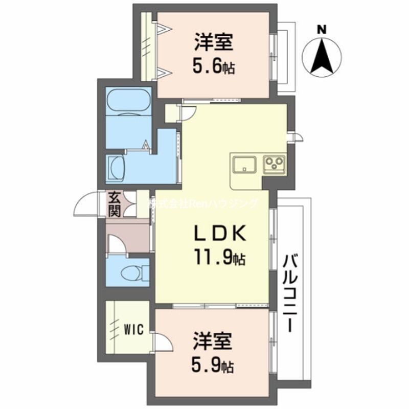 グランドべレオ田宮 間取り
