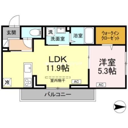 アーバンライフヒロ沖浜 間取り