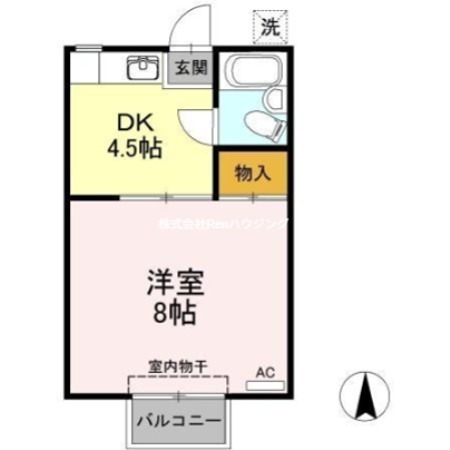 プレジール南昭和 間取り