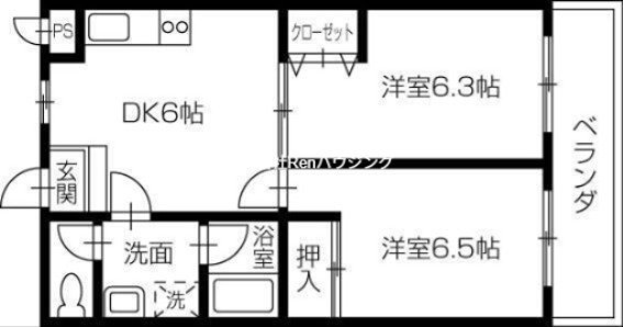 ソレイユ１番館 間取り