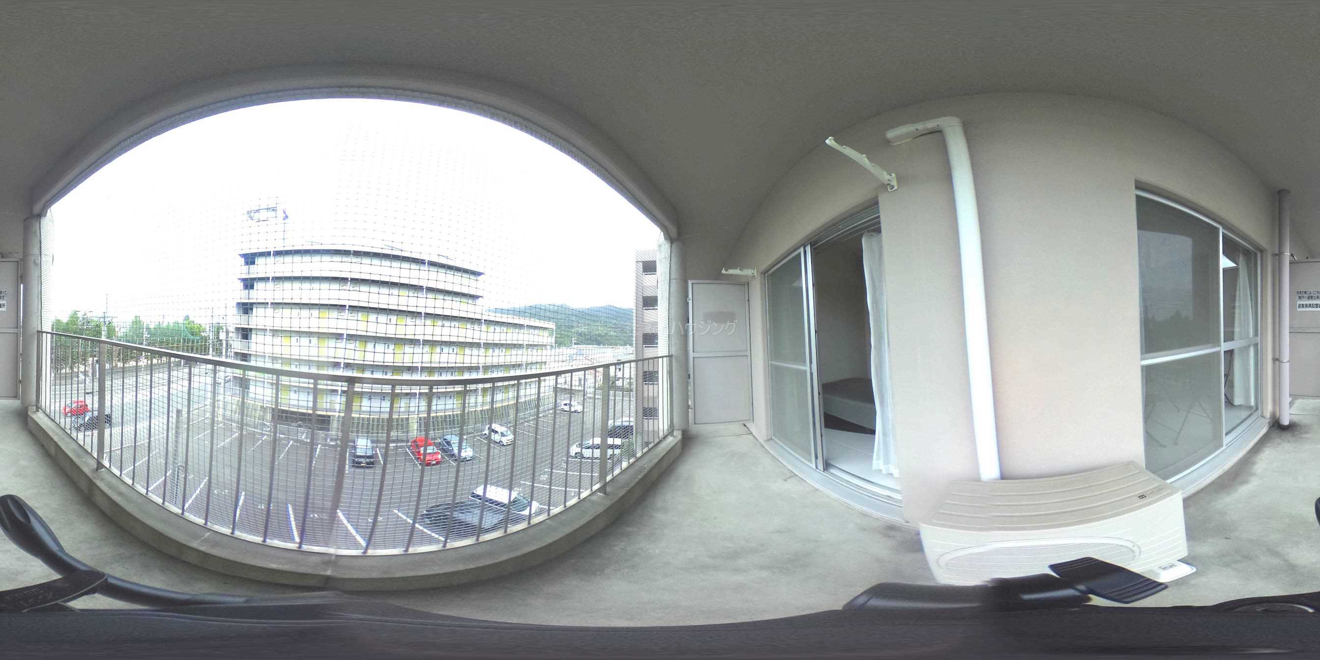 ソレイユ１番館 ベランダ