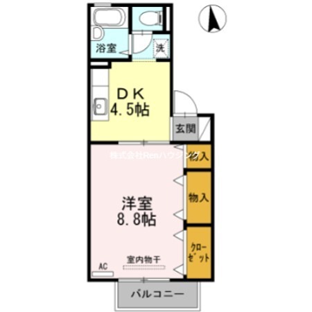 プレステージュ21　Ⅰ 間取り