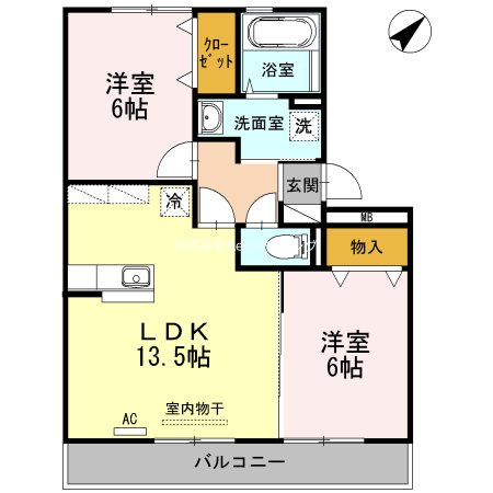 グランパルク 間取り