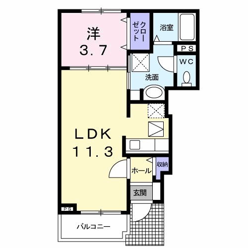 パピヨン 間取り