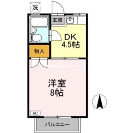 プレジール南昭和 間取り