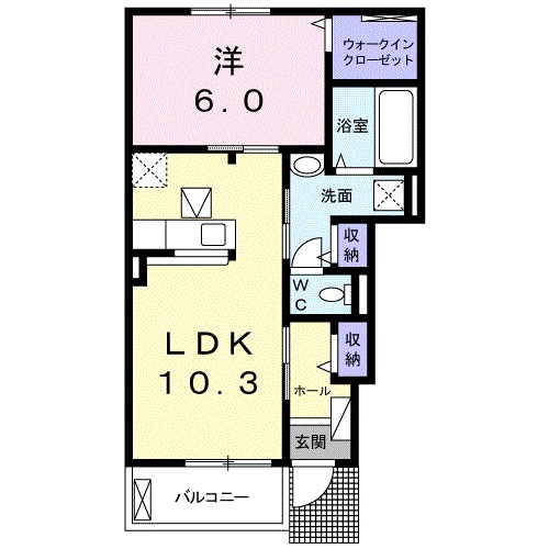 ディスティーノ 間取り