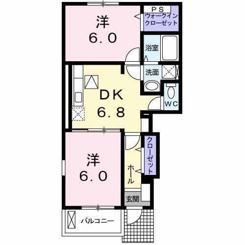 ルチェルナ　Ⅱ 間取り