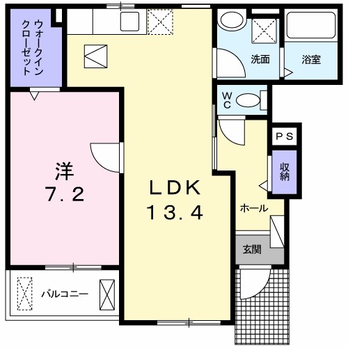 レヴェランスＢ 間取り