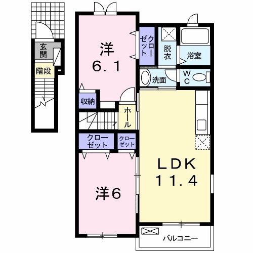 アリーヴィオＢ 間取り