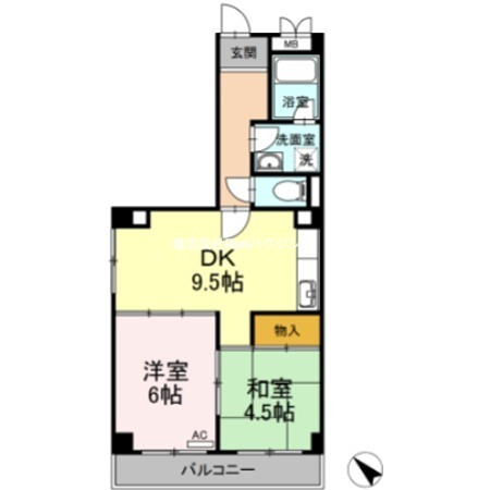 浜田マンション 間取り