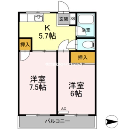 大石マンション 間取り